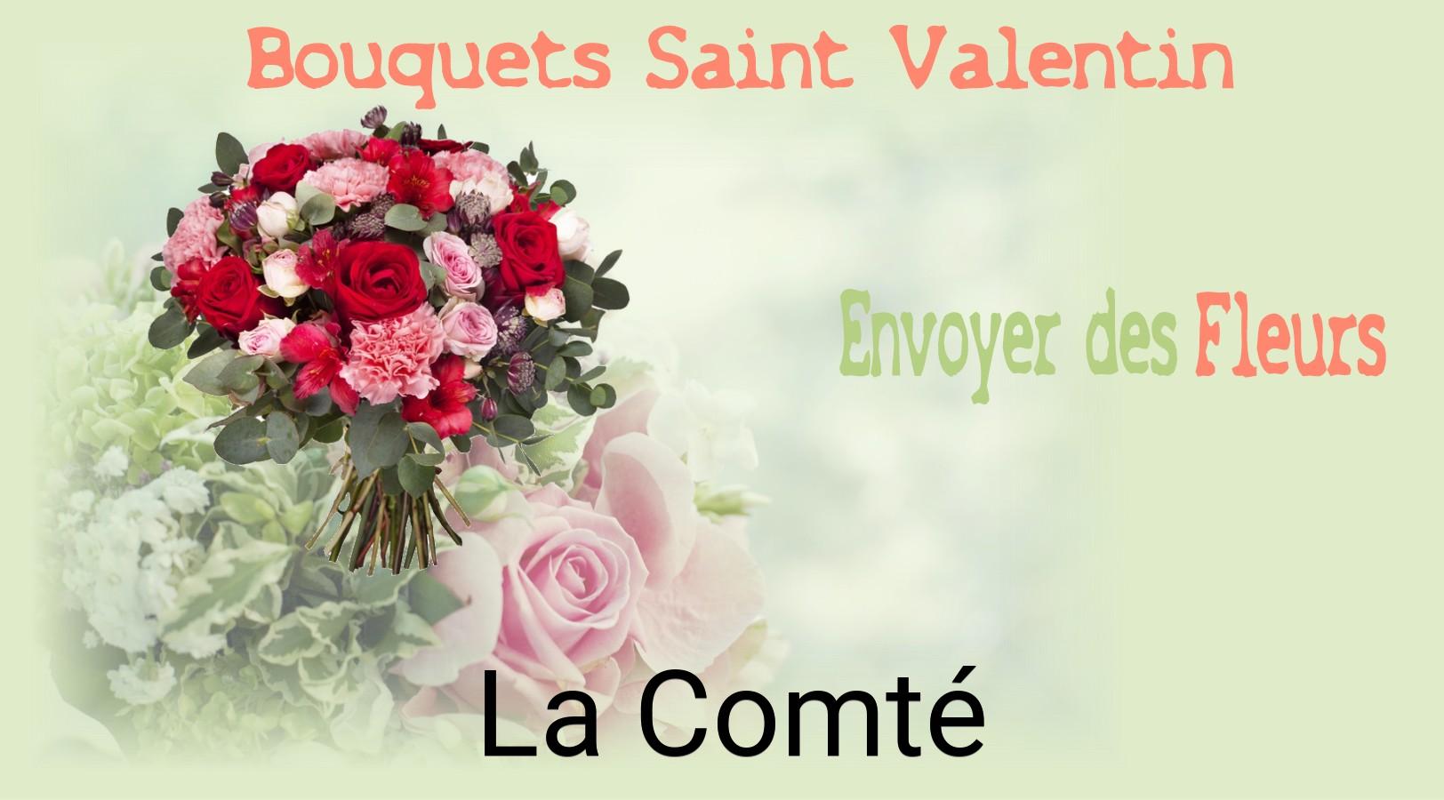 Roses de Saint-Valentin livrées à La Comté